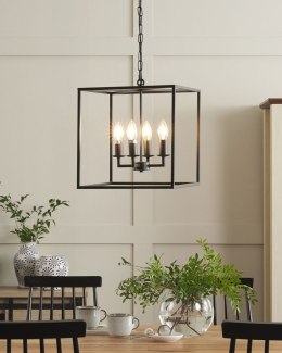 Lampa sufitowa WANCHET Metal Czarny Lumarko!