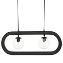 Lampa wisząca AYENSU Drewno Czarny Lumarko!