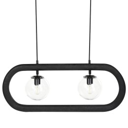 Lampa wisząca AYENSU Drewno Czarny Lumarko!