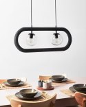 Lampa wisząca AYENSU Drewno Czarny Lumarko!