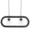 Lampa wisząca AYENSU Drewno Czarny Lumarko!