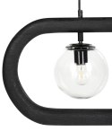 Lampa wisząca AYENSU Drewno Czarny Lumarko!