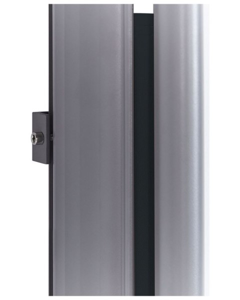 Markiza boczna zwijana 160 x 300 cm ciemnoszara DORIO