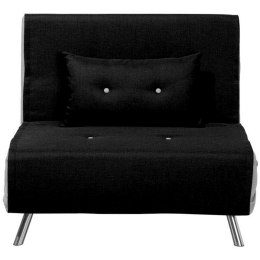 Sofa rozkładana jednoosobowa czarna FARRIS Lumarko!