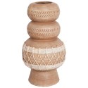 Wazon na kwiaty ALMIROS Ceramika 51 cm Jasnobrązowy
