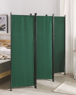 5-panelowy parawan pokojowy NARNI Zielony 267 cm 170 cm Lumarko!