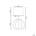 Lampa stołowa SAMO Biały Lumarko!