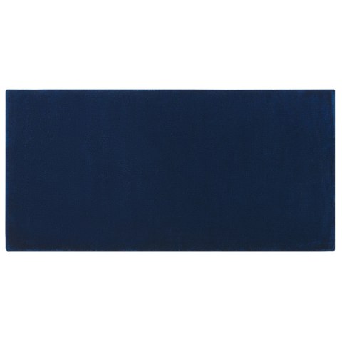 Dywan z wiskozy 80 x 150 cm granatowy GESI II