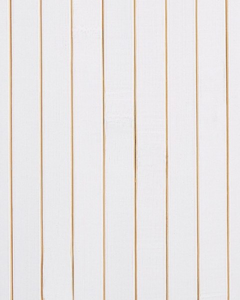 Kosz bambusowy z pokrywą biały SANNAR