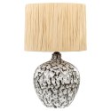 Lampa stołowa YUNES Ceramika Naturalny Lumarko!