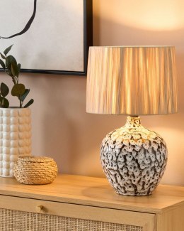 Lampa stołowa YUNES Ceramika Naturalny Lumarko!