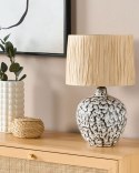 Lampa stołowa YUNES Ceramika Naturalny Lumarko!