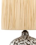 Lampa stołowa YUNES Ceramika Naturalny Lumarko!