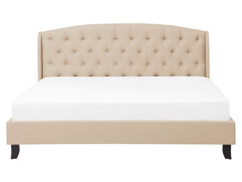 Łóżko BORDEAUX 160 x 200 cm Beżowy