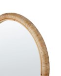 Lustro stojące MONTOT 150 cm Rattan Naturalny