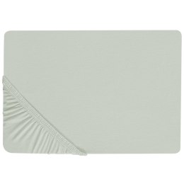 Prześcieradło z gumką JANBU Bawełna 140x200 cm Jasnozielony Lumarko!