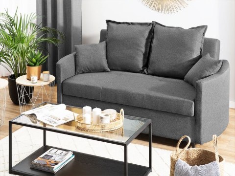 Sofa rozkładana szara HOVIN