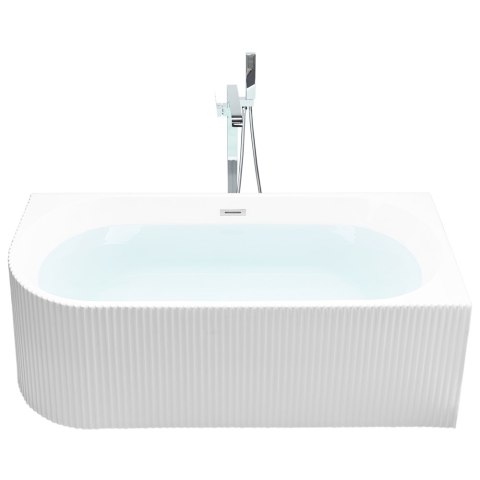 Wanna narożna lewa 169 cm x 80 cm biała GOCTA Lumarko!