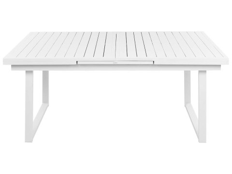 Zestaw ogrodowy dla 6 osób VALCANETTO/GROSSETO Metal Szary/ biały