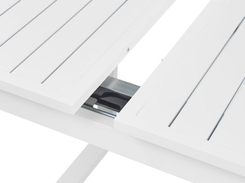 Zestaw ogrodowy dla 6 osób VALCANETTO/GROSSETO Metal Szary/ biały