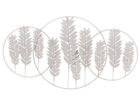 Dekoracja ścienna Liść COPERNICIUM Metal Złoty 50 cm