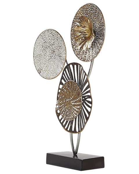 Figurka dekoracyjna URANIUM Metal Srebrny