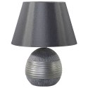Lampa stołowa SADO Porcelana Srebrny Lumarko!