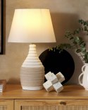 Lampa stołowa TORMES Porcelana Jasnobeżowy Lumarko!