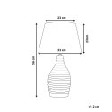 Lampa stołowa TORMES Porcelana Jasnobeżowy Lumarko!