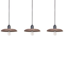 Lampa wisząca MANJEERA Drewno Brązowy Lumarko!