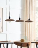 Lampa wisząca MANJEERA Drewno Brązowy Lumarko!