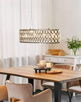 Lampa wisząca TENNA Metal Srebrny Lumarko!