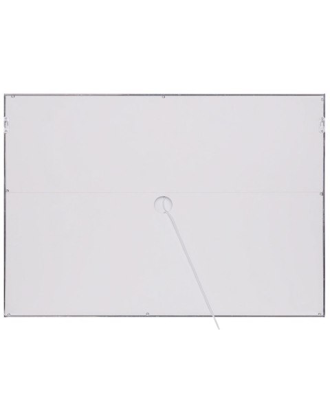 Lustro łazienkowe LED ARGENS 80 cm 60 cm Srebrny