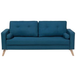 Sofa 2-osobowa niebieska KALMAR Lumarko!