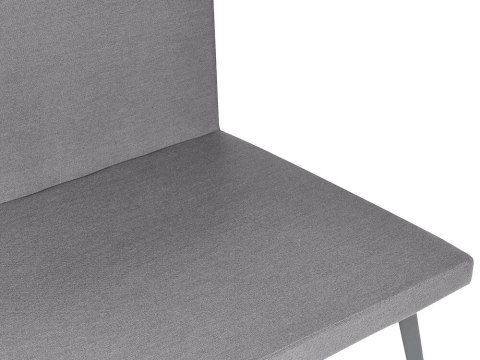 Sofa ogrodowa dla 3 osób LORETELLO Lewostronny Szary