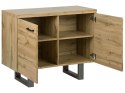 Szafka dwudrzwiowa jasne drewno TIMBER Lumarko!