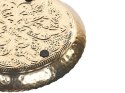 Zestaw 2 pater dekoracyjnych złoty SADANE Lumarko!