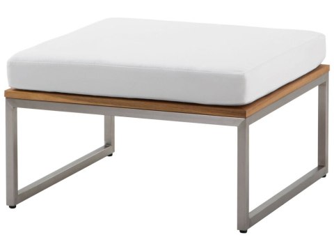 Zestaw ogrodowy ze stolikiem dla 4 osób BERMUDA Drewno akacjowe Brązowy