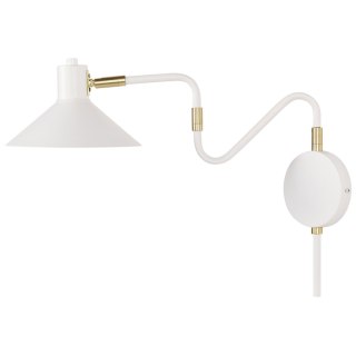 Lampa ścienna BALIEM Regulowana Metal Biały