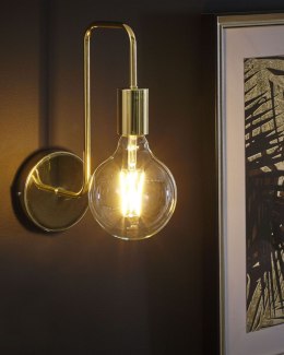 Lampa ścienna SAVENA Metal Złoty Lumarko!