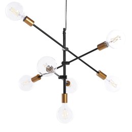 Lampa wisząca CREMERA Metal Czarny Lumarko!