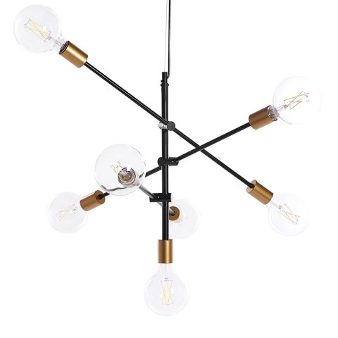 Lampa wisząca CREMERA Metal Czarny Lumarko!