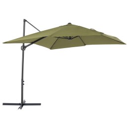 Parasol ogrodowy 245 x 245 cm zielony MONZA II Lumarko!