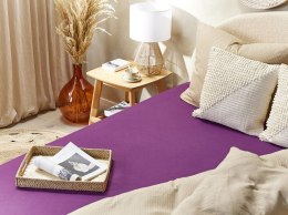 Prześcieradło z gumką JANBU Bawełna 200x200 cm Purpurowy Lumarko!