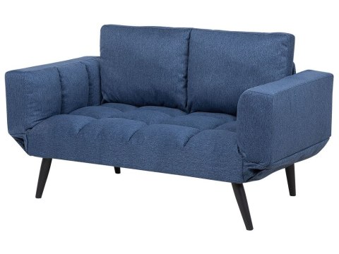 Sofa rozkładana niebieska BREKKE