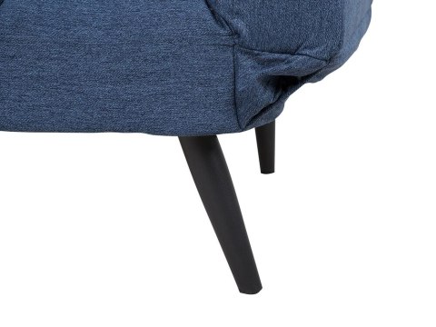 Sofa rozkładana niebieska BREKKE