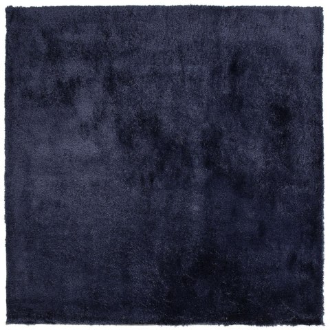 Dywan shaggy 200 x 200 cm niebieski EVREN