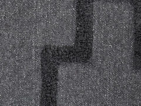 Koc CHACK Bawełna 220 x 240 cm Ciemnoszary