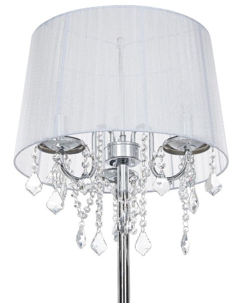 Lampa podłogowa EVANS Metal Biały