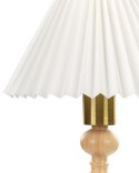 Lampa stołowa COOKS Drewno Jasny brąz/ biały Lumarko!